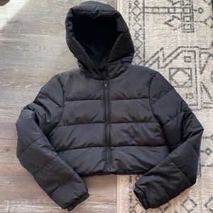 shein cropped puffer